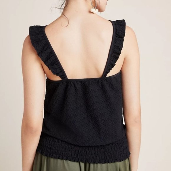 Anthropologie Marisol Ruffle Halter - Picture 2 of 4